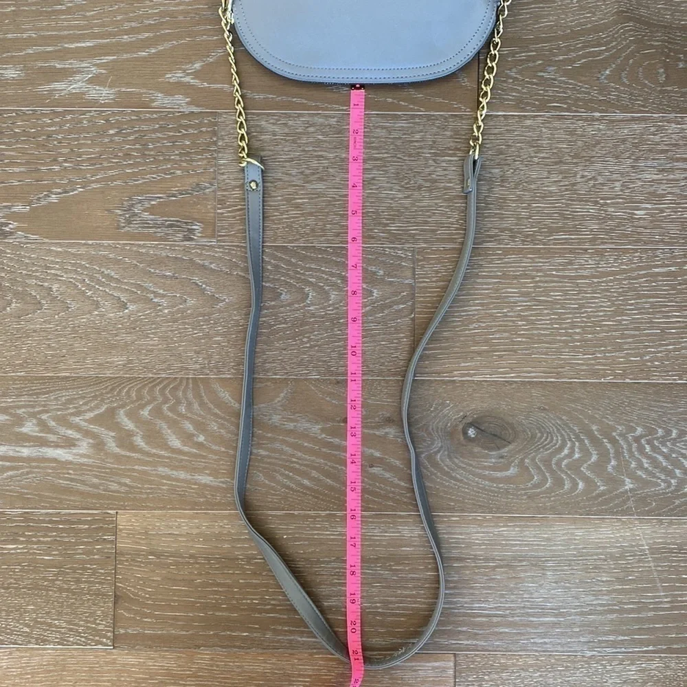 NWOT Betsy Johnson Crossbody Bag | Bow Detail | Gray